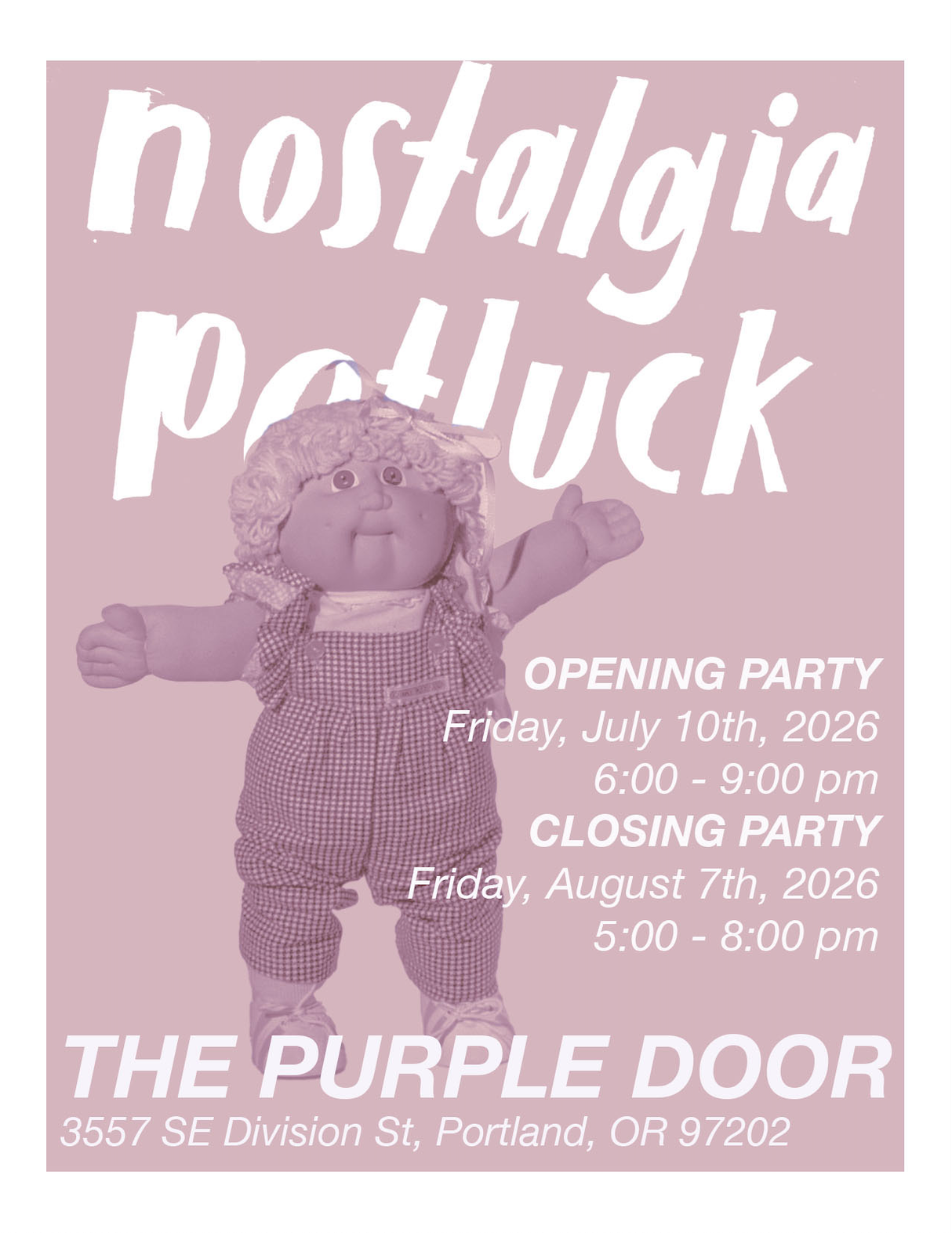 Nostalgia Potluck