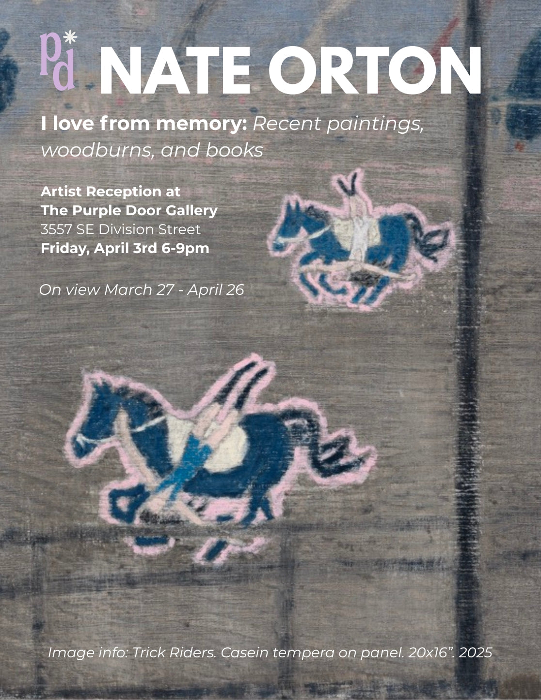NATE ORTON - I Love From Memory