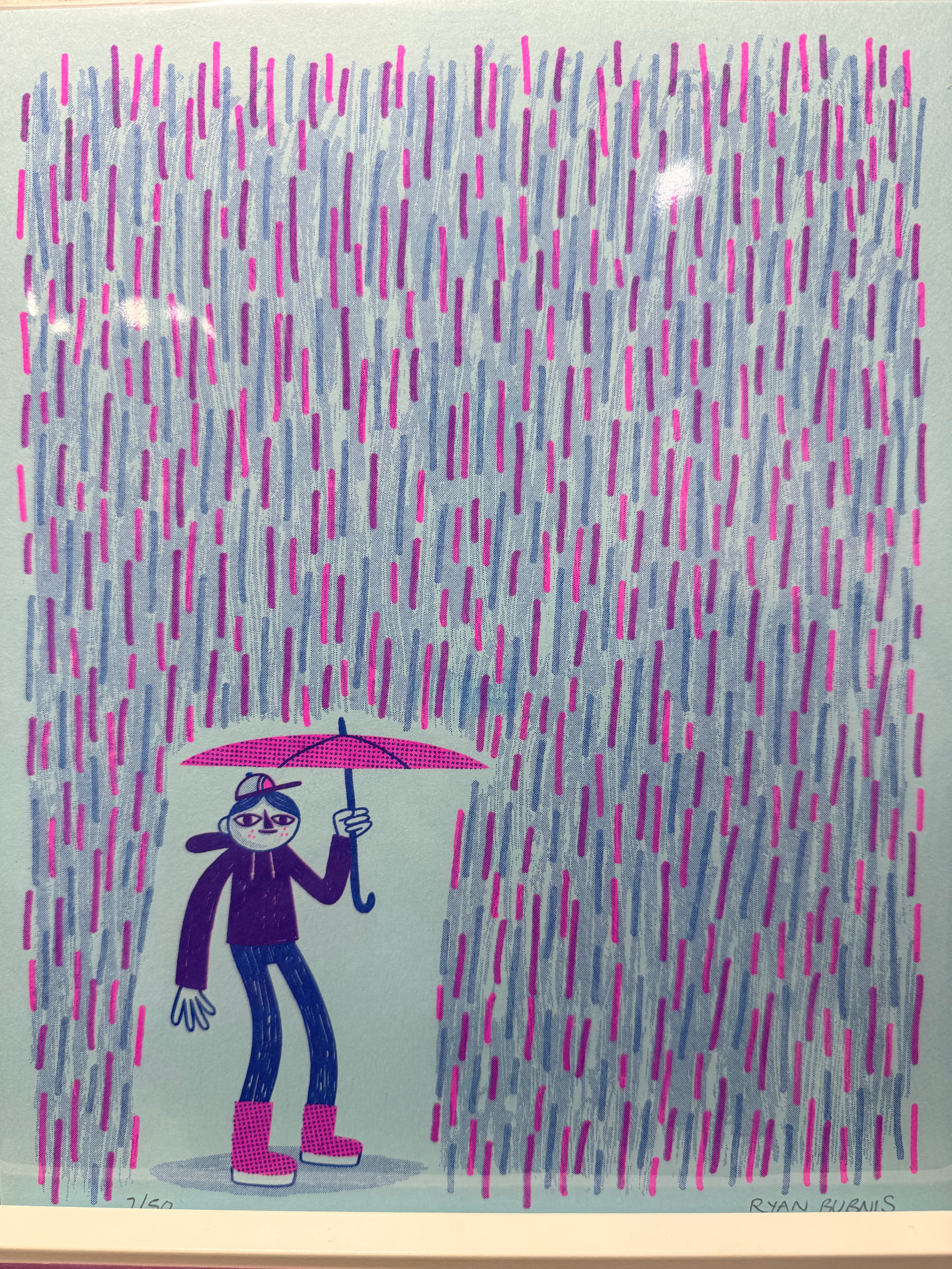 Risograph prints by Ryan Bubnis