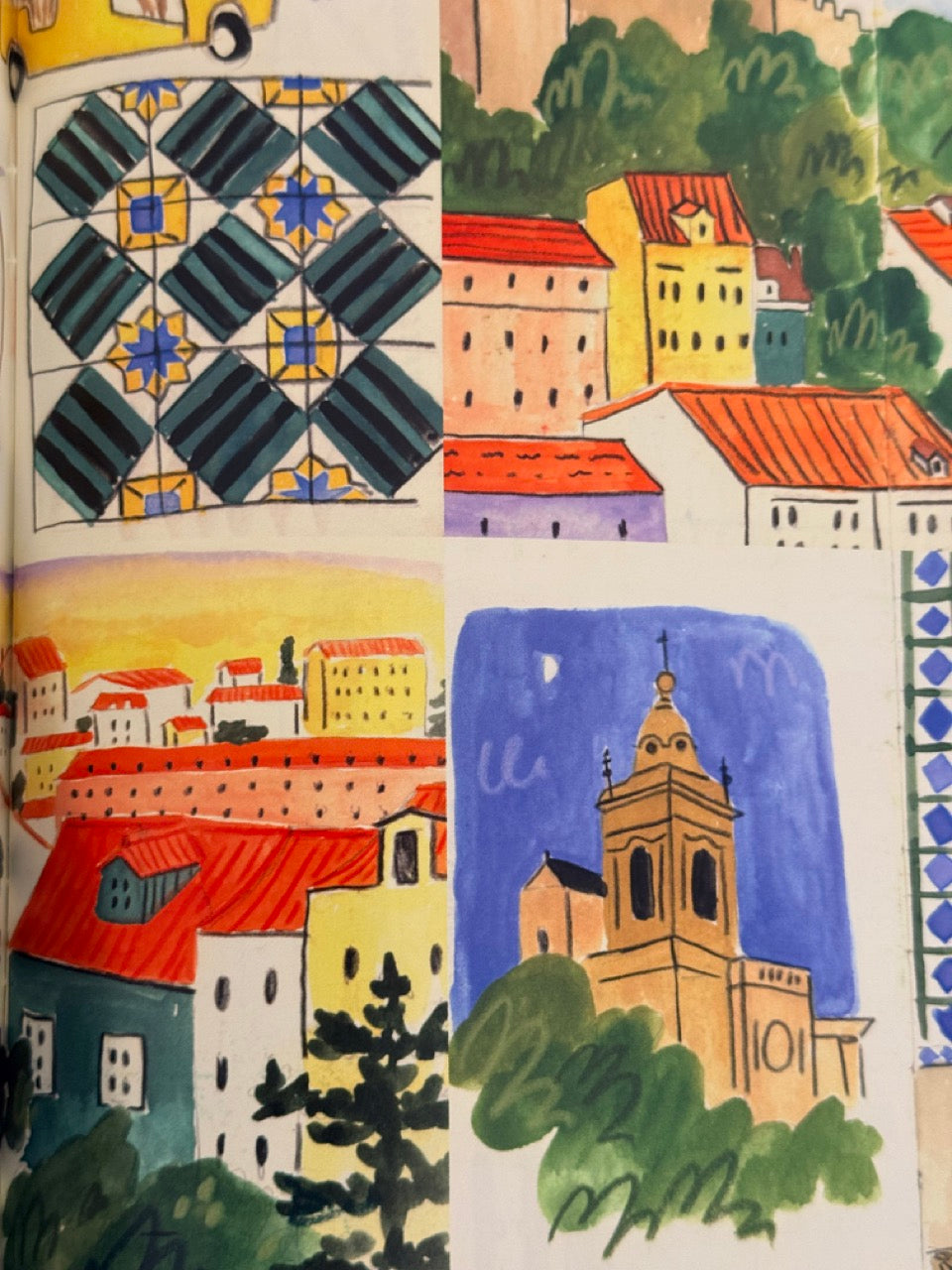 Pages from Portugal- trave book
