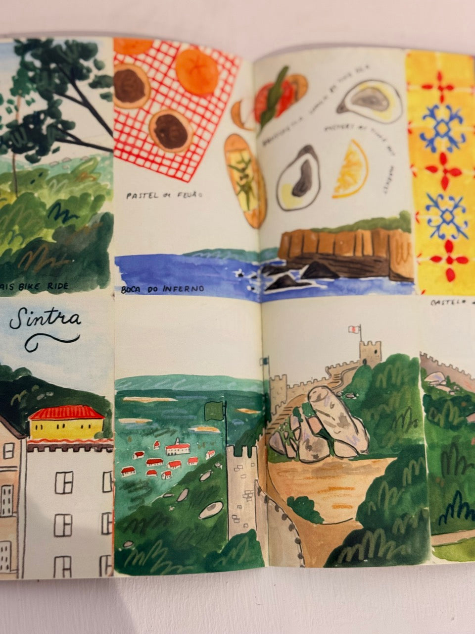 Pages from Portugal- trave book