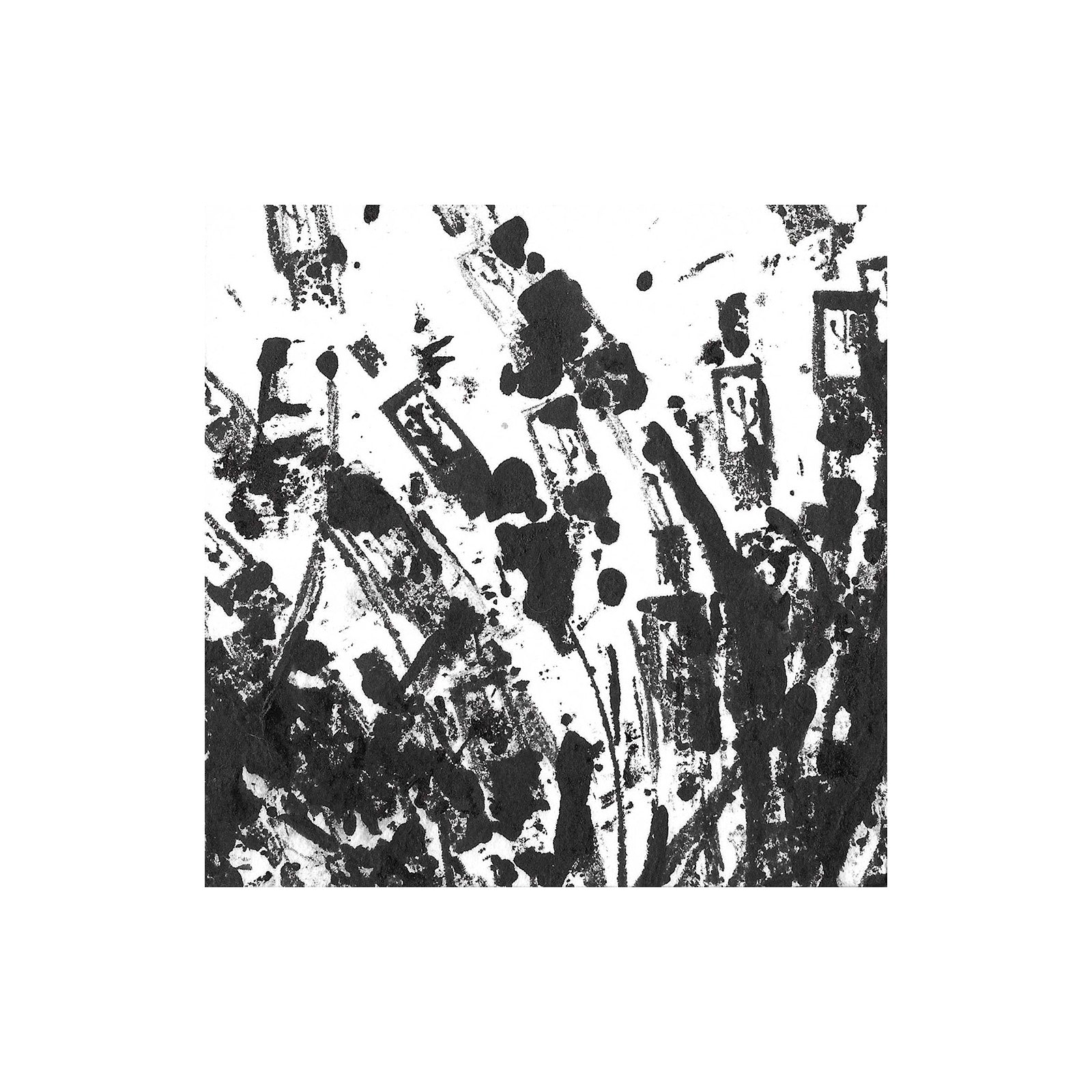 Black and white abstract pattern